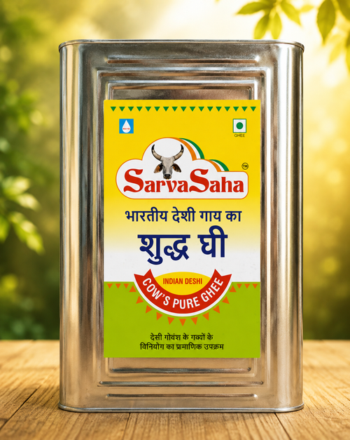 Pure Desi A2 Cow Ghee 15 Lit