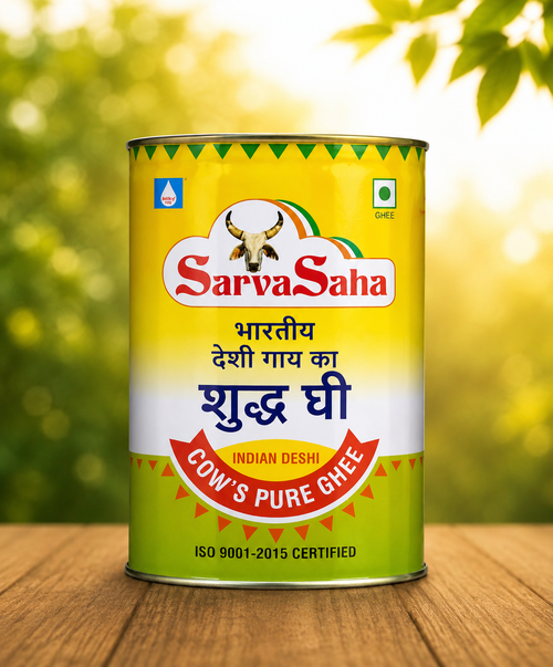 Pure Desi A2 Cow Ghee 1 Lit