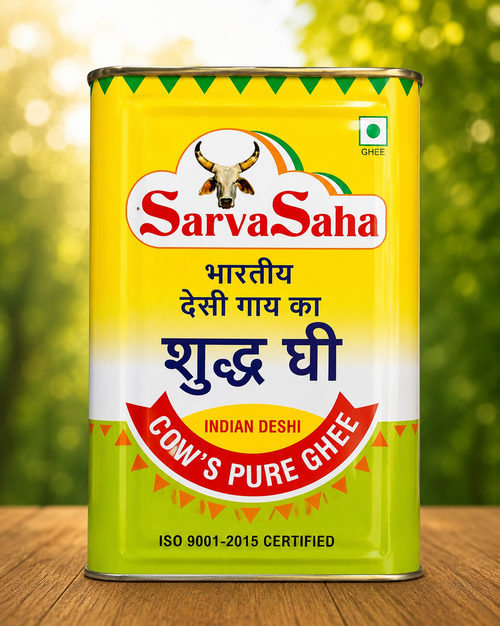 Pure Desi A2 Cow Ghee 5 Lit